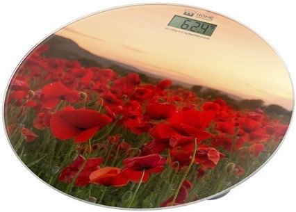 

Напольные весы Home Element HE-SC908 (красные маки)