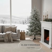 Ель Ёлушка Уральская заснеженная ЕУРАЛЗ 18 (1.8м, подставка пластик)