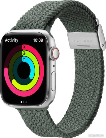 Ремешок Dux Ducis Strap Mixture II Version для Apple Watch 41мм/40мм/38мм (olive green)