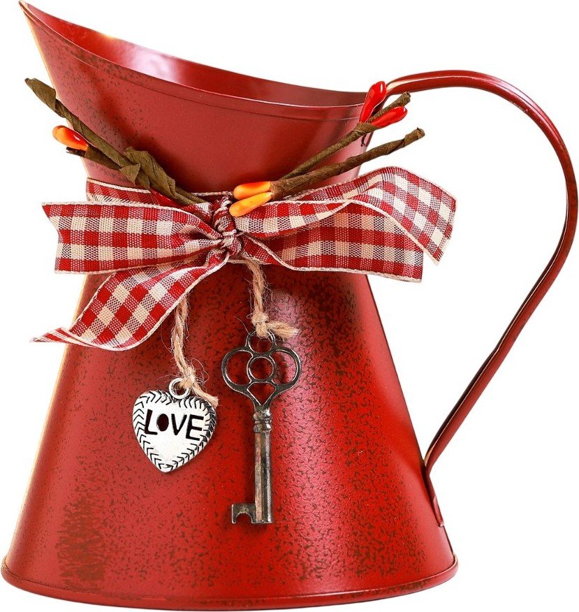 

Кашпо Take It Easy Ведерко Рустад 9944491 (красный)