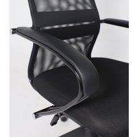 Офисное кресло AksHome First PL (ткань/сетка, черный)