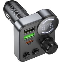 FM-модулятор Hoco E86 Alegria (черный)