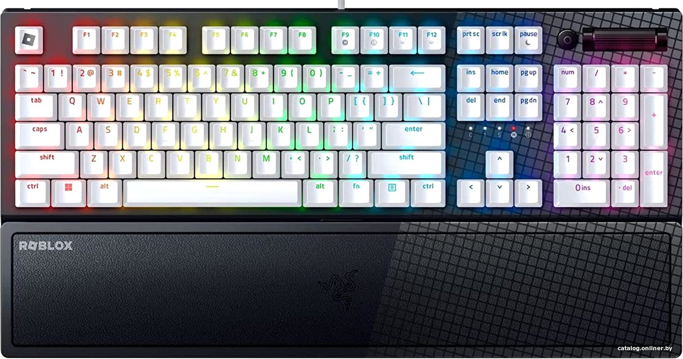 Клавиатура Razer BlackWidow V3 Green Switch Roblox Edition (нет кириллицы)