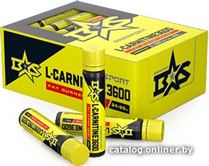 L-карнитин Binasport L-Carnitine 3600мг (24шт, лимон)