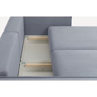 Модульный диван Divan Этен 6 Vertical Silver 255920 (серый)