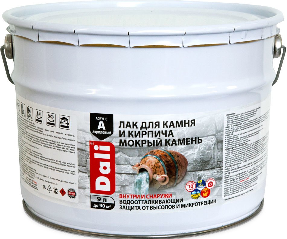 

Лак Dali Мокрый камень 9 л