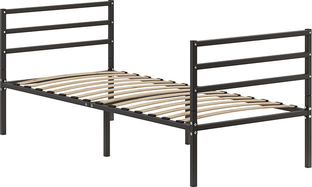 

Кровать Домаклево Металика Г3+Г3 90x190 (черный)