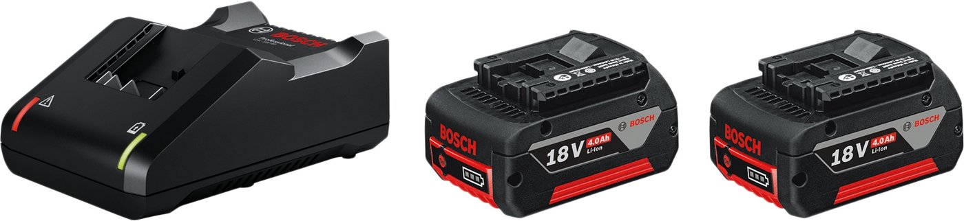 

Аккумулятор с зарядным устройством Bosch GBA 18V+GAL 18V-40 Professional 1600A019S0 (18В/4 Ah + 14.4-18В)