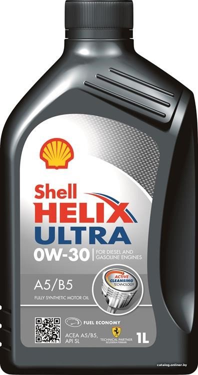 Моторное масло Shell Helix Ultra A5/B5 0W-30 1л
