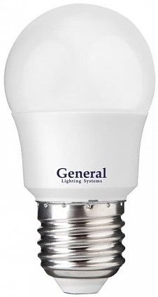 

Светодиодная лампочка General Lighting GLDEN-G45F-B-7-230-E27-6500