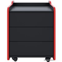 Тумба VMMGame Case 50 Black Red CS-2BKRD (черный/красный)