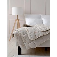 Одеяло Лен наш Лен/овечья шерсть Евро 208840 (200x220, бежевый)