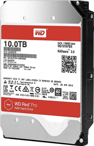 WD Red Pro 10TB WD101KFBX