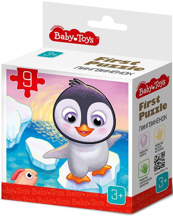 

Мозаика/пазл Baby Toys First puzzle Пингвиненок 04150