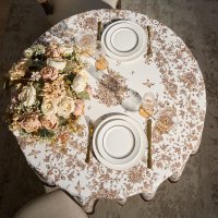 Скатерть Lefard Rich Garden 850-754-23 (белый)