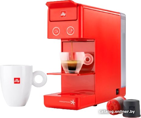 Капсульная кофеварка ILLY iperEspresso Y3.3 (красный)
