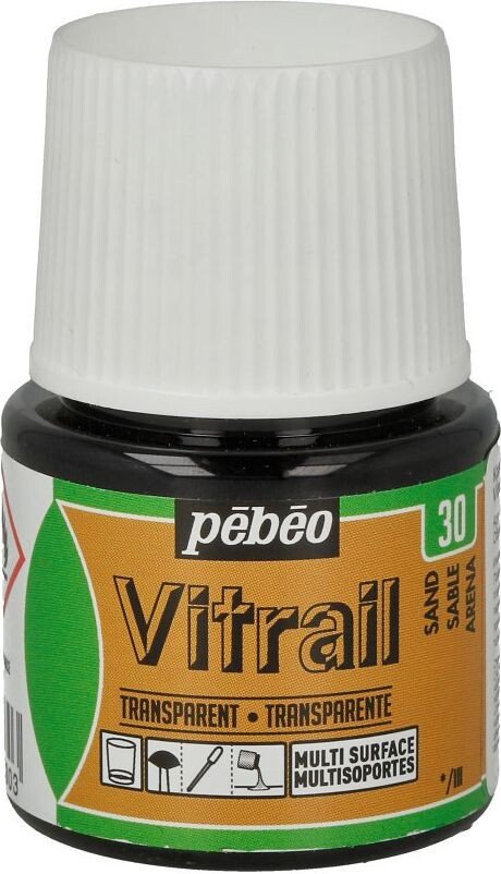 

Краска для стекла и керамики PEBEO Vitrail 050-030 (45 мл, песочный)