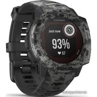 Умные часы Garmin Instinct Solar Camo Edition (графит)