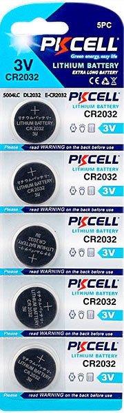 

Батарейка PKCELL CR2032 5 шт.