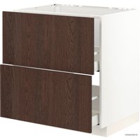 Шкаф напольный Ikea Метод/Максимера 394.044.44