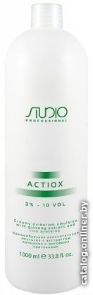 Окислитель Kapous Professional Studio ActiOx с экстрактом женьшеня и рисовыми протеинами 3% 1 л