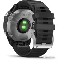 Умные часы Garmin Fenix 6 (серебристый/черный)