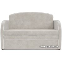 Диван Мебель-АРС Малютка (бархат бежевый Star Velvet 6 Light Beige)