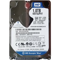 Жесткий диск WD Scorpio Blue 1TB (WD10JPVT)