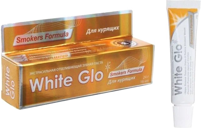 

Зубная паста White Glo Отбеливающая Для курящих (24 г)