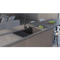 Дозатор для моющего средства Omoikiri OM-04 BN (нержавеющая сталь)