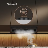 Кухонная вытяжка Weissgauff BOX 900 Remove Touch Black Glass