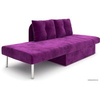 Тахта Мебель-АРС Алиса (микровельвет, фиолетовый)