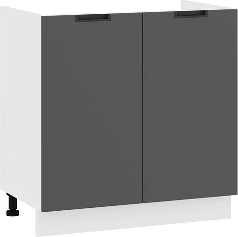 

Шкаф напольный Трия Гренада 1Н8М (белый/холст вулкан)