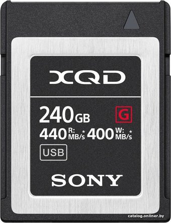 Карта памяти Sony XQD QD-G240F 240GB