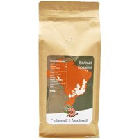 Кофе Чёрный & Зелёный Вялiкая Бразiлiя в зернах 1 кг