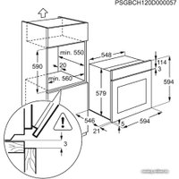 Электрический духовой шкаф Electrolux EEA4233POX