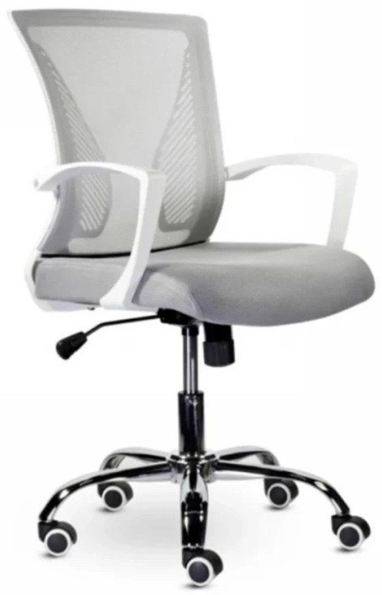 Офисный стул SitUp Butterfly сhrome Chrome (сетка Silver/Silver)