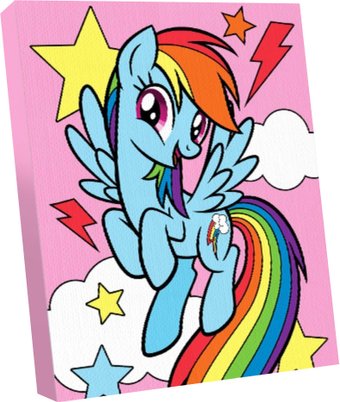 Картина по номерам Hasbro My Little Pony. Радуга Дэш 5199070