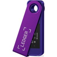 Аппаратный криптокошелек Ledger Nano S Plus (фиолетовый аметист)