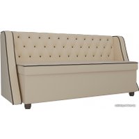 Диван Лига диванов Лофт 104561 (экокожа, бежевый)