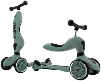 Трехколесный самокат Scoot & Ride Highwaykick 1 (forest)