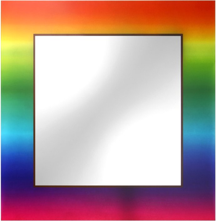 

Dubiel Vitrum Tecza 65x65 cm зеркало [5905241001623]
