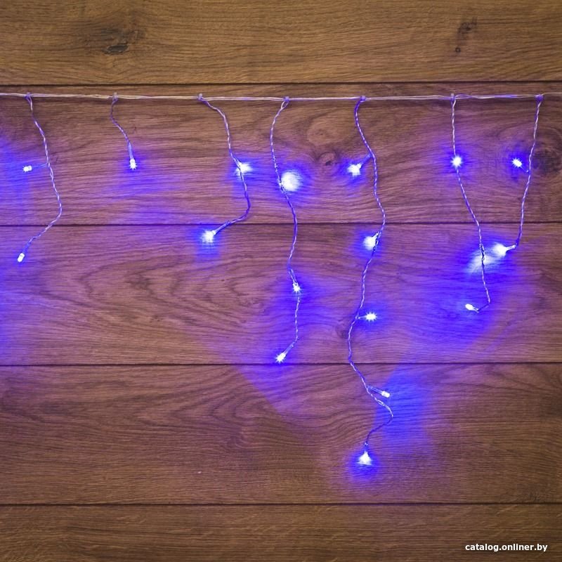 Светодиодная гирлянда Neon-Night Айсикл 1.8 х 0.5 м 255-013 (синий)