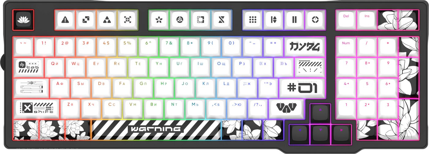 

Клавиатура Дарк Проджект KD98A (g3ms Moonstone, черный)