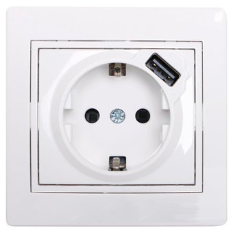 Розетка USB Lezard Mira 701-0202-181