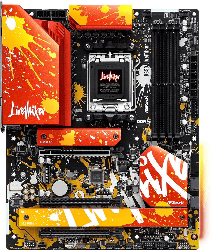 

Материнская плата ASRock B650 LiveMixer