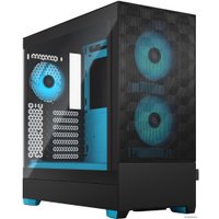 Корпус Fractal Design Pop Air RGB Cyan Core TG Clear Tint FD-C-POR1A-02