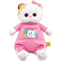 Классическая игрушка BUDI BASA Кошечка Ли-Ли в комбинезоне с принтом. Мультсериал LKm18-004