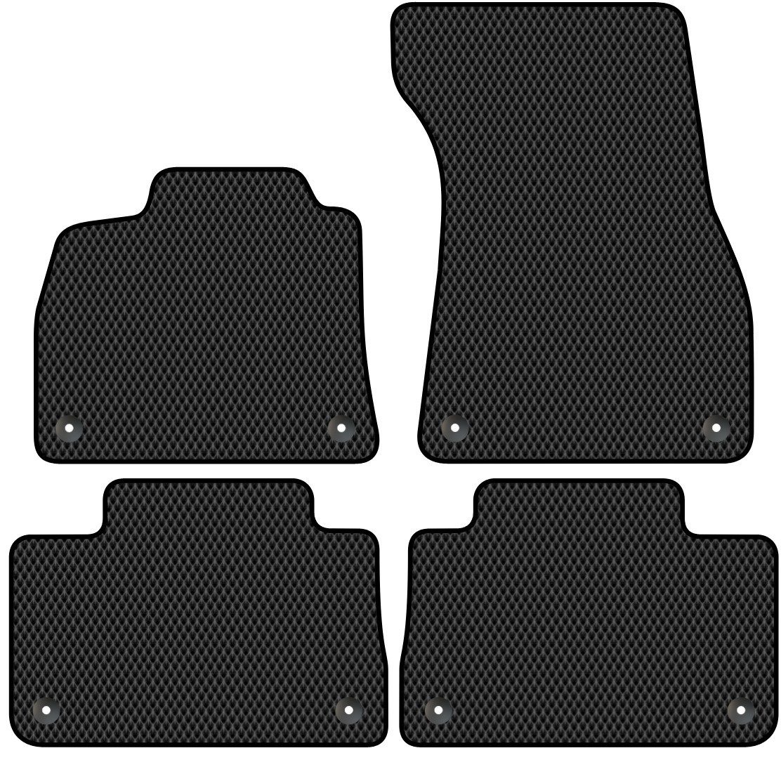 

Комплект ковриков для авто Alicosta Audi e-tron I (suv) 2019 - Н.В. (черный, ромб)