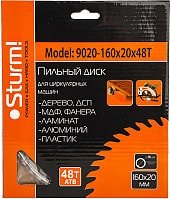 

Пильный диск Sturm 9020-160-20-48T
